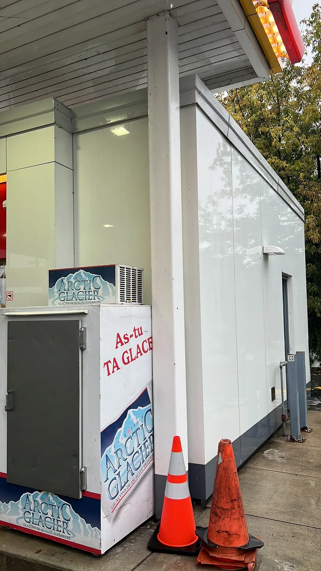 Storefront, after cleaning