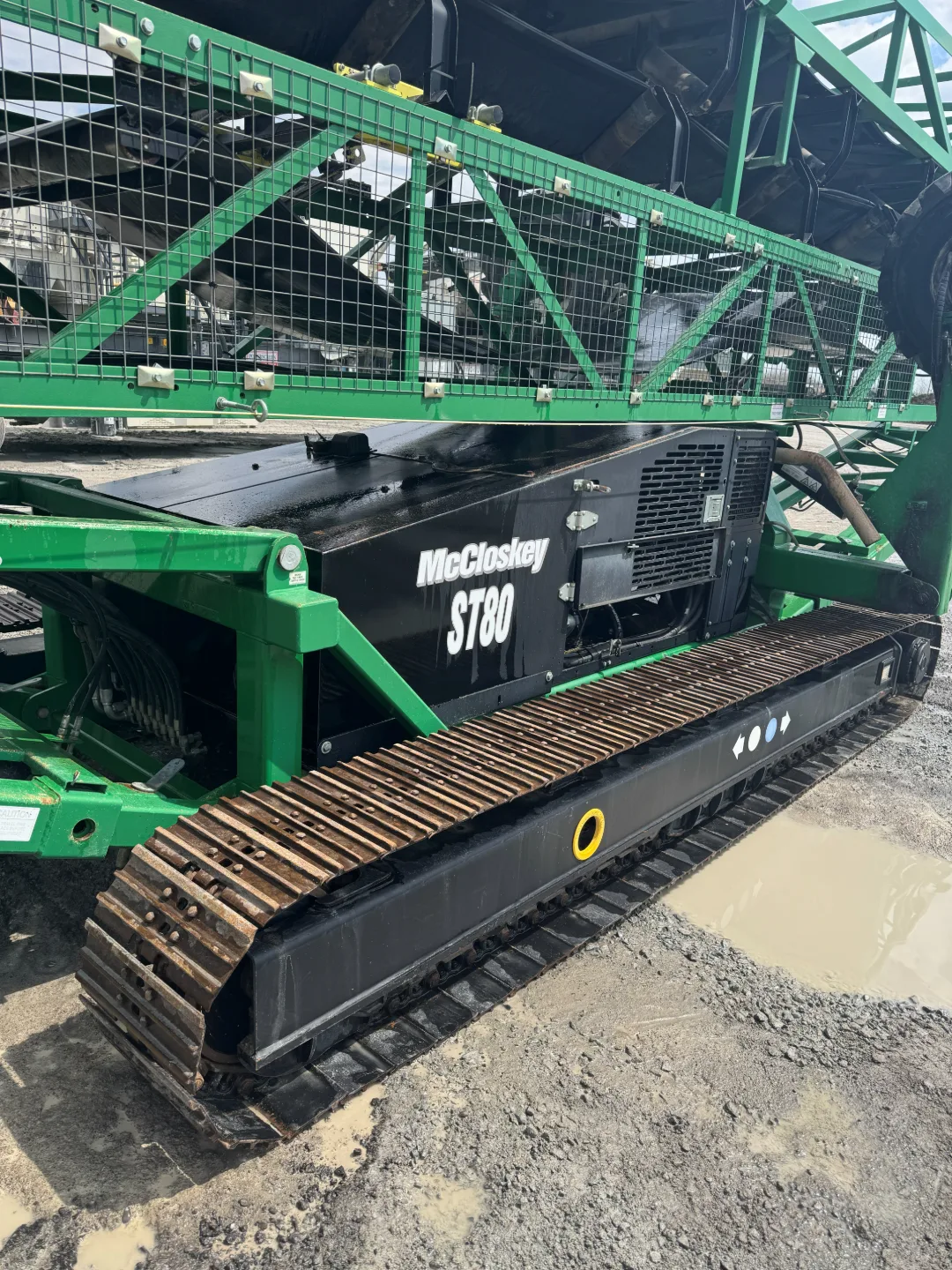 Heavy equipment, after cleaning