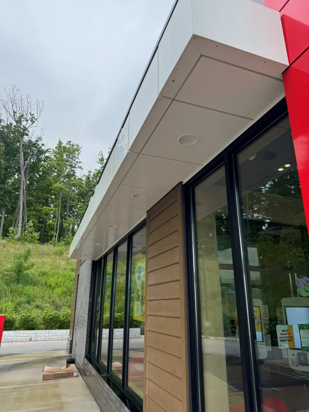 Commercial exterior, after cleaning