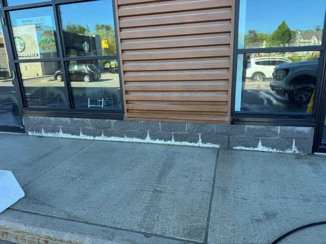 Storefront walkway,